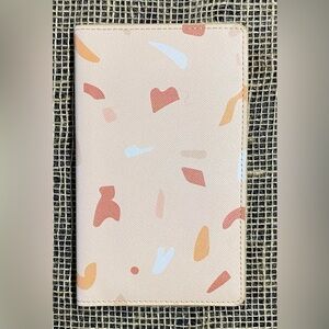 Glass Ladder & Co Terrazzo Travel Wallet, Vegan Leather, Lots of Compartments
